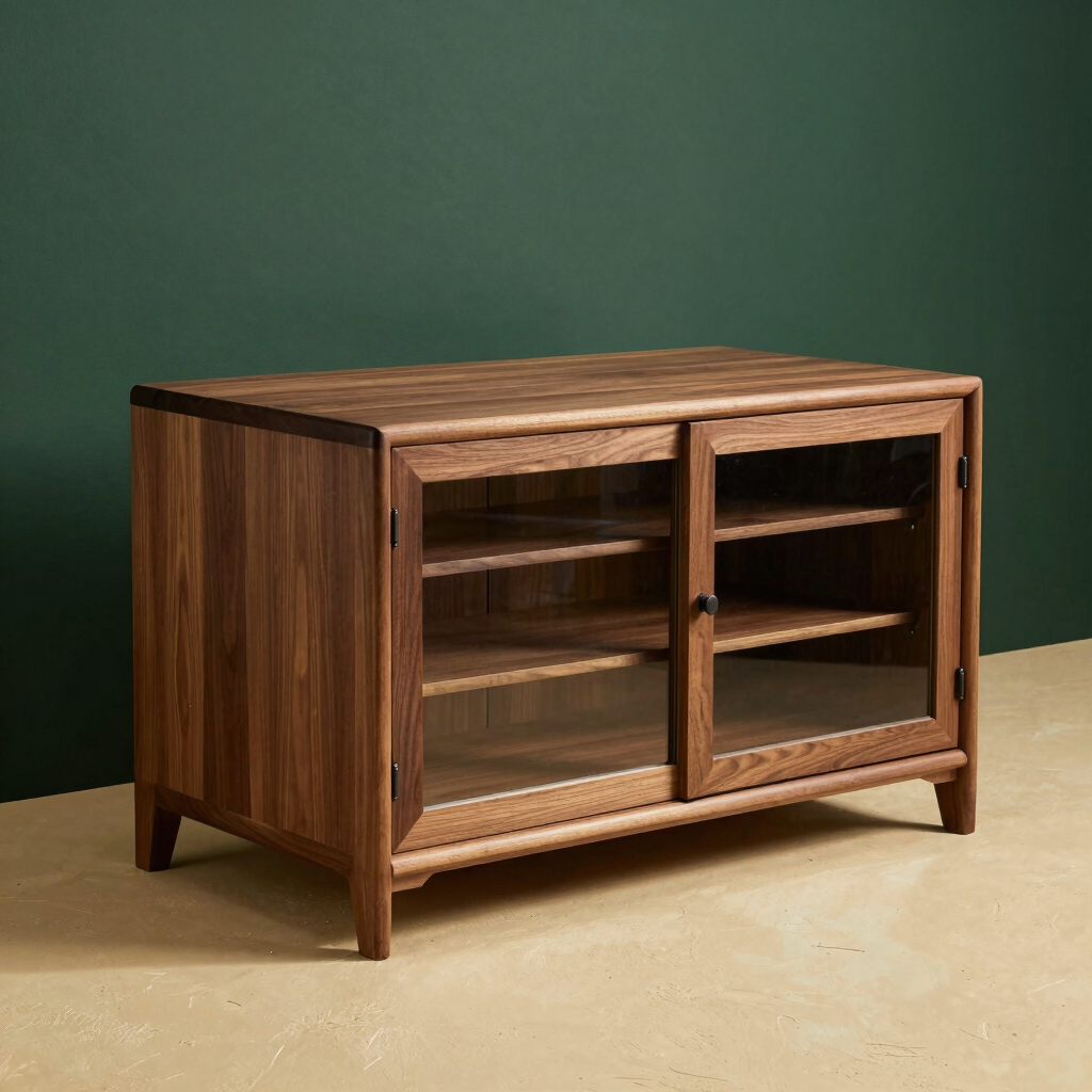 Vester Walnut Display Buffet