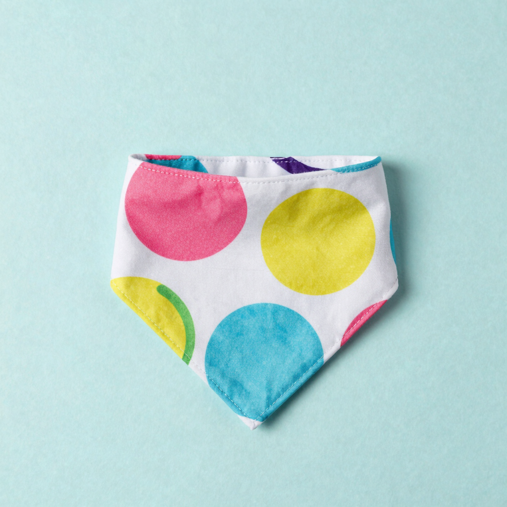 Bandana Reversible Patitas Felices