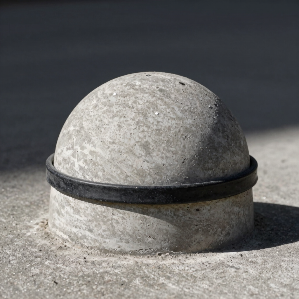 Raw Concrete Floor Doorstop