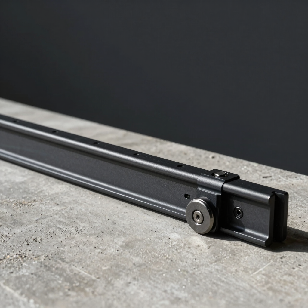 Linear Matte Black Sliding Track
