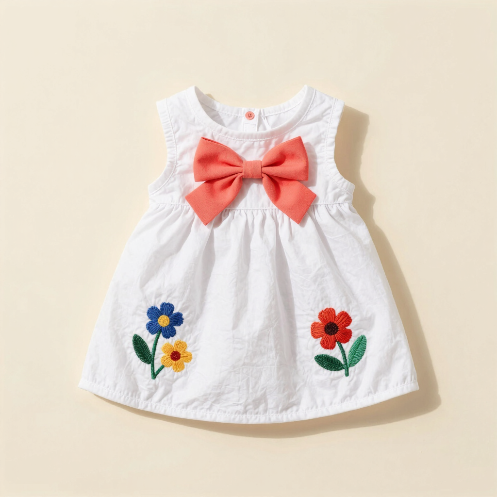 Vestido Artesanal Flores de Celaya