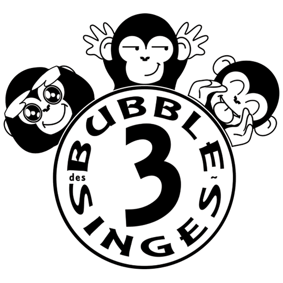 BUBBLE DES 3 SINGES logo