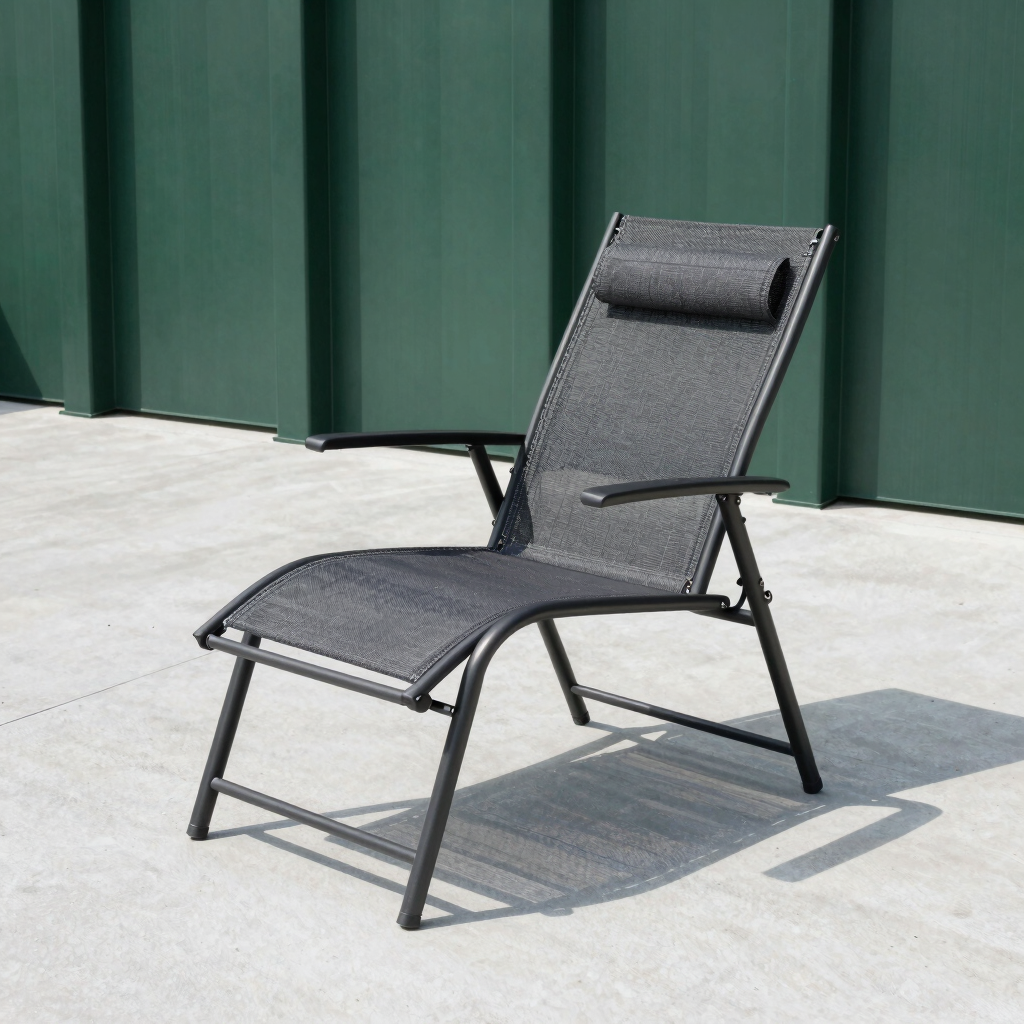 Apex Mesh Patio Recliner