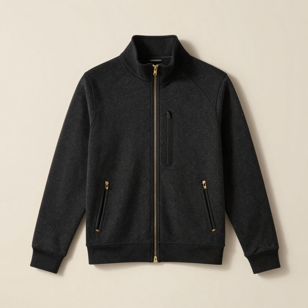 Bespoke Knitted Zip Active Jacket