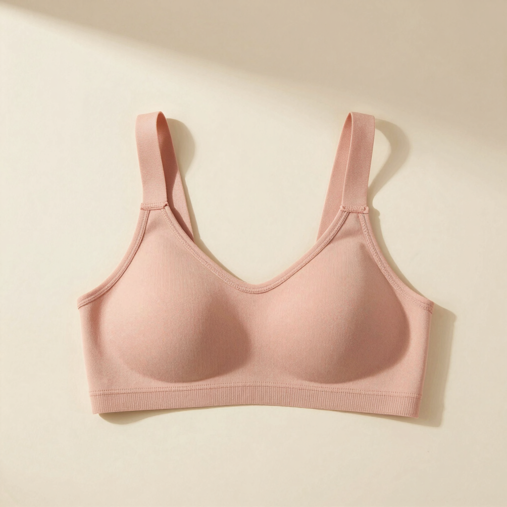 Seamless Soft-Knit Bralette