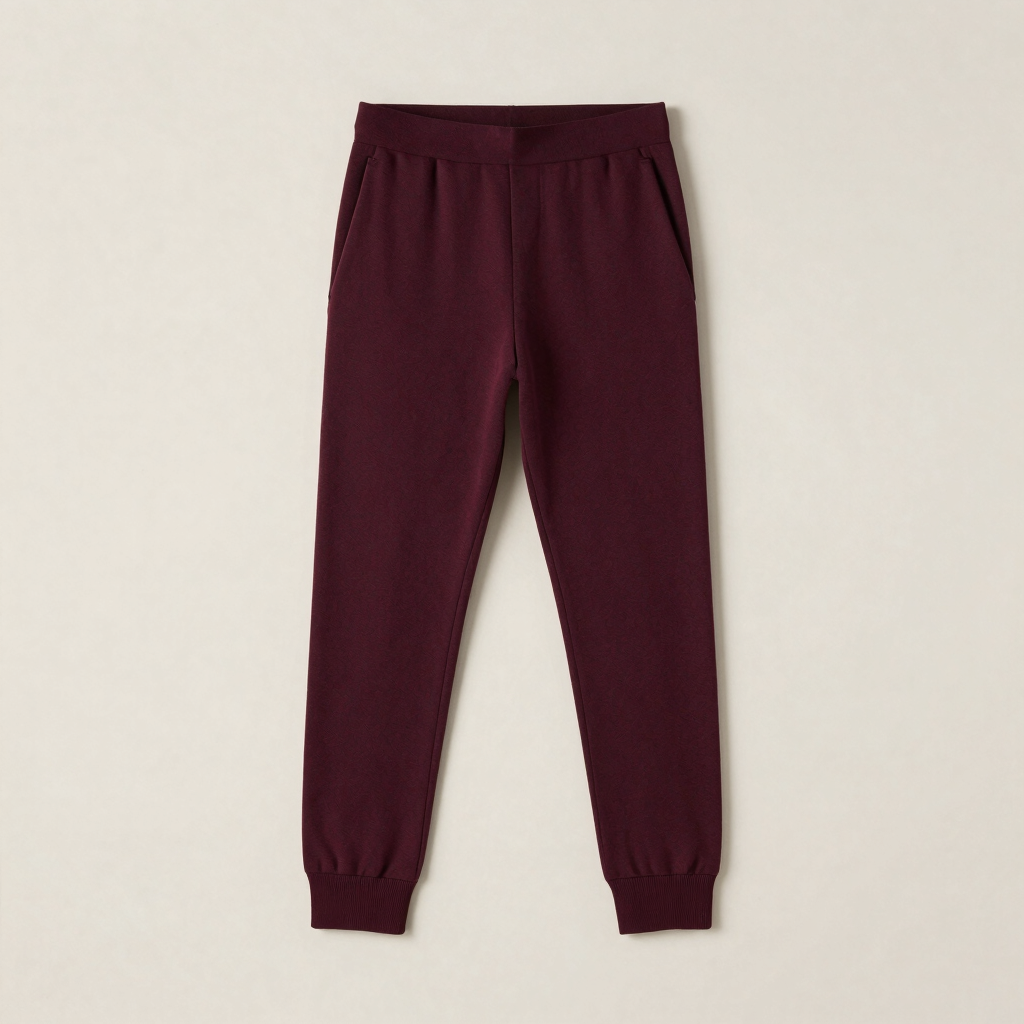 Tailored Plush Knit Tracksuit Pants