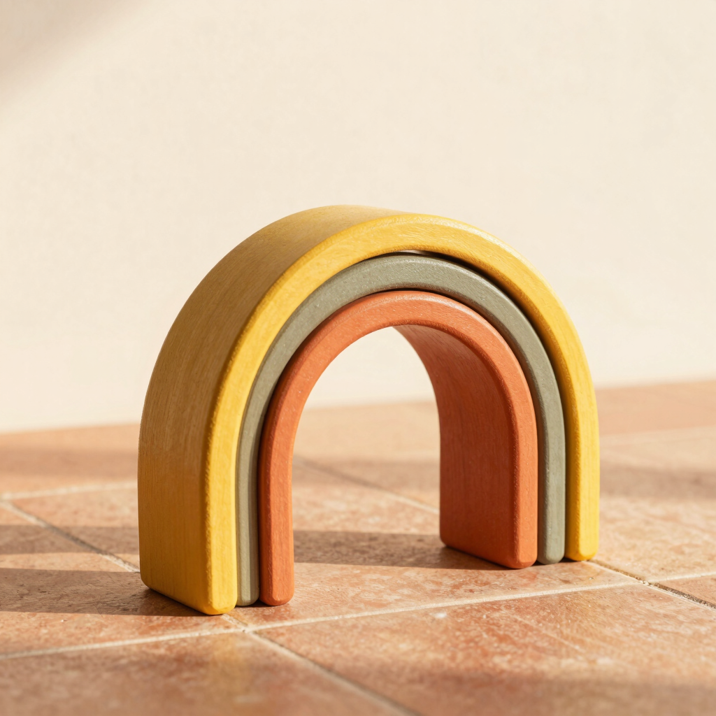 Mindful Wooden Stacking Arch