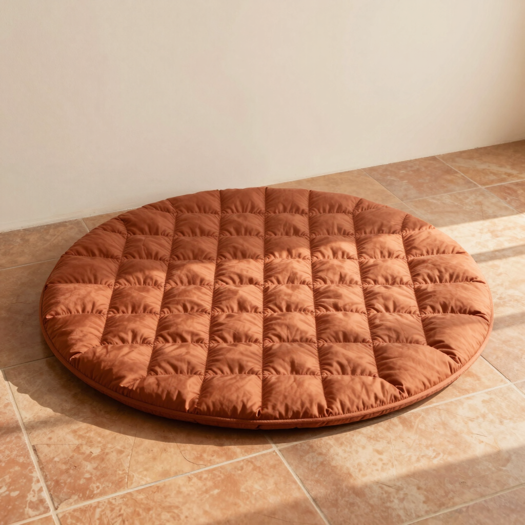 Sun-Drenched Canvas Play Mat