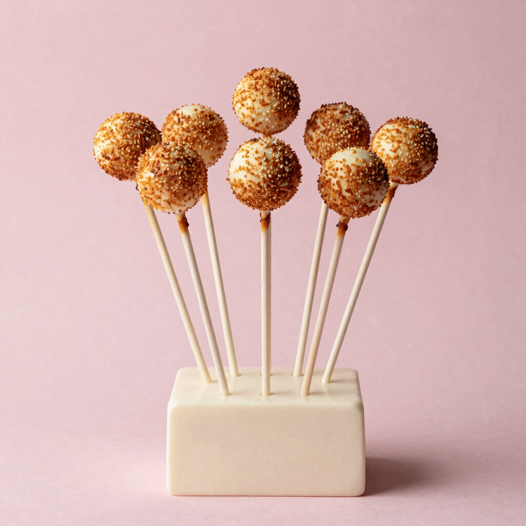 Toasted Coconut Cake Pops