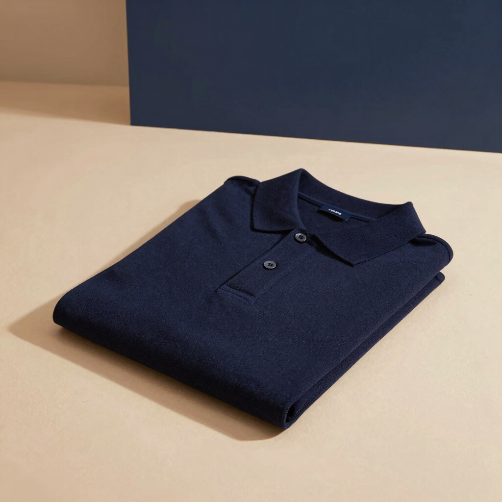 Camisa Tricô Cotton Navy