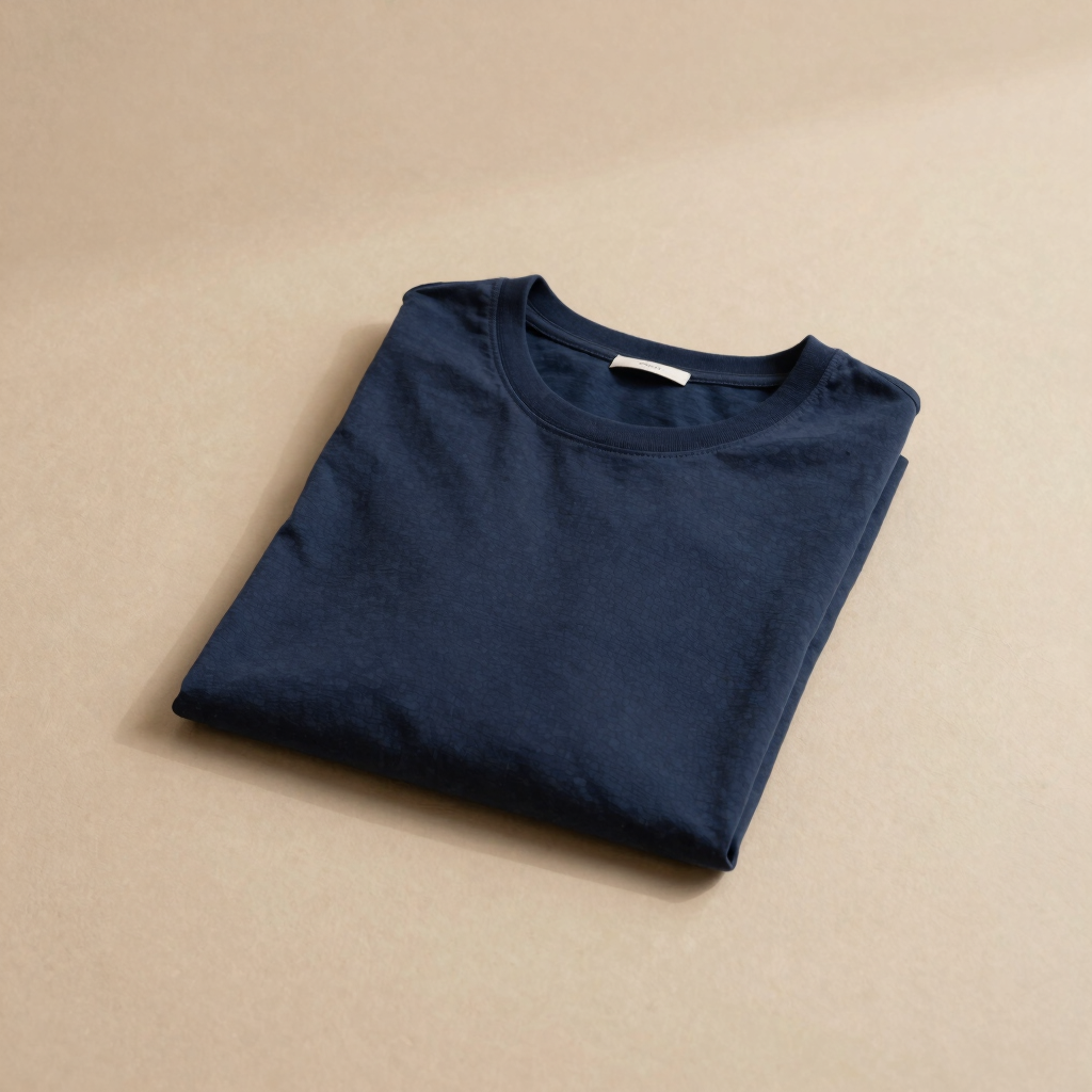 Camiseta Algodão Egípcio Navy