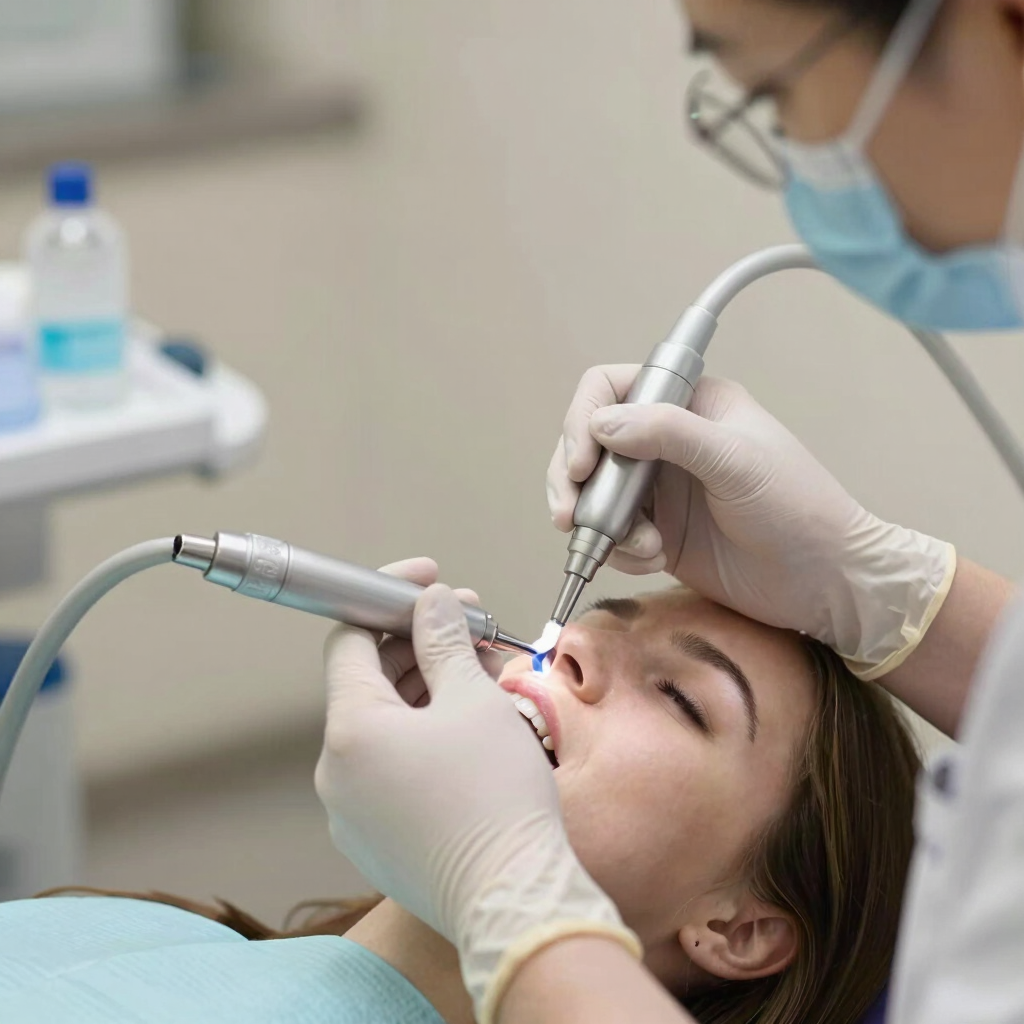 Aesthetic Composite Tooth Filling