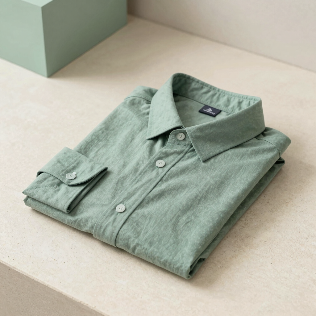 Kemeja Oxford Commuter Sage
