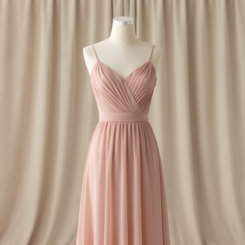 Elegant Chiffon Bridesmaid Dress