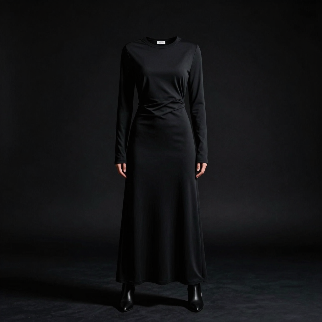 Vestido Asimétrico Nero