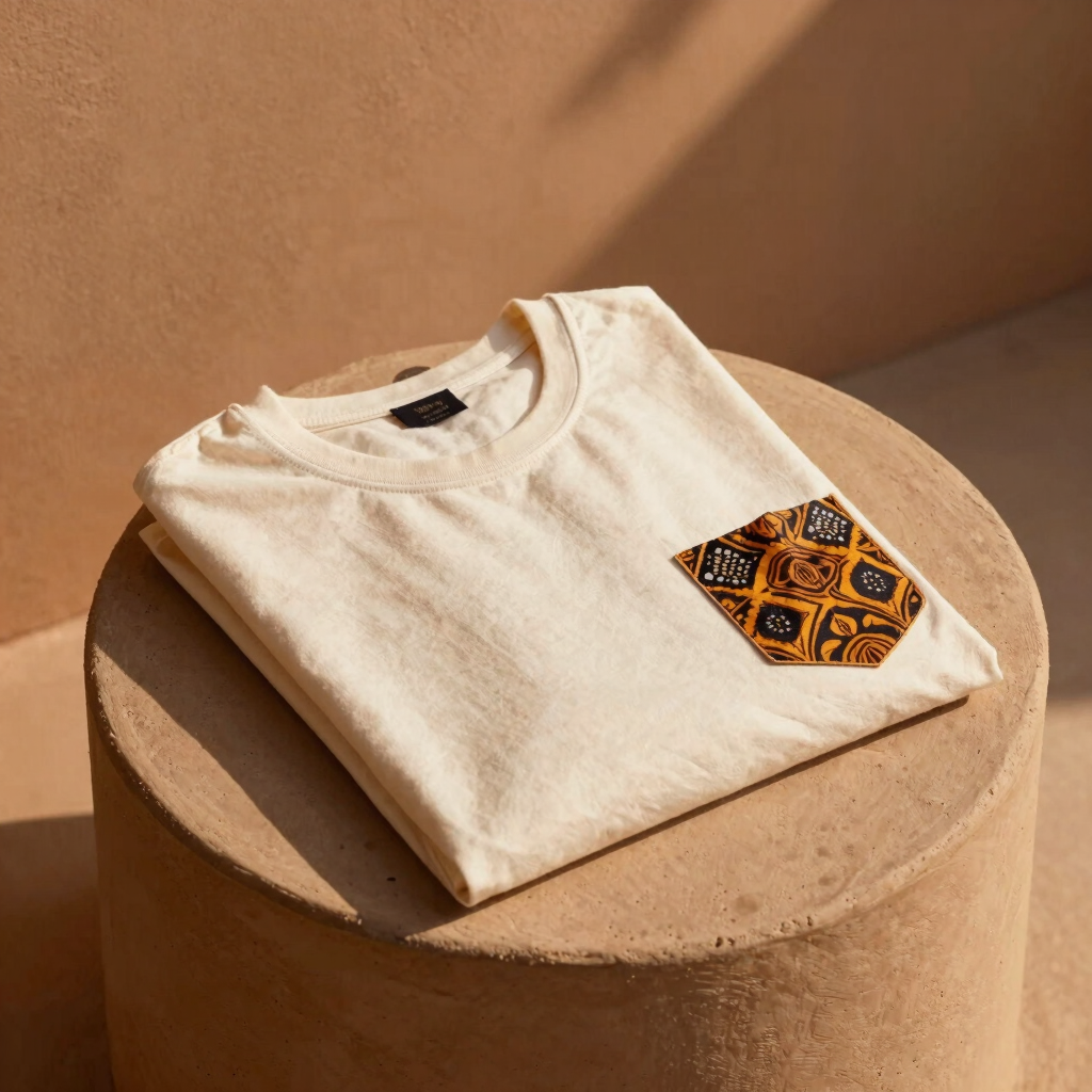 Amara Ankara Pocket Tee