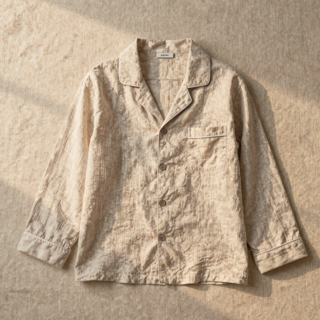 Lumina French Linen Sleep Shirt