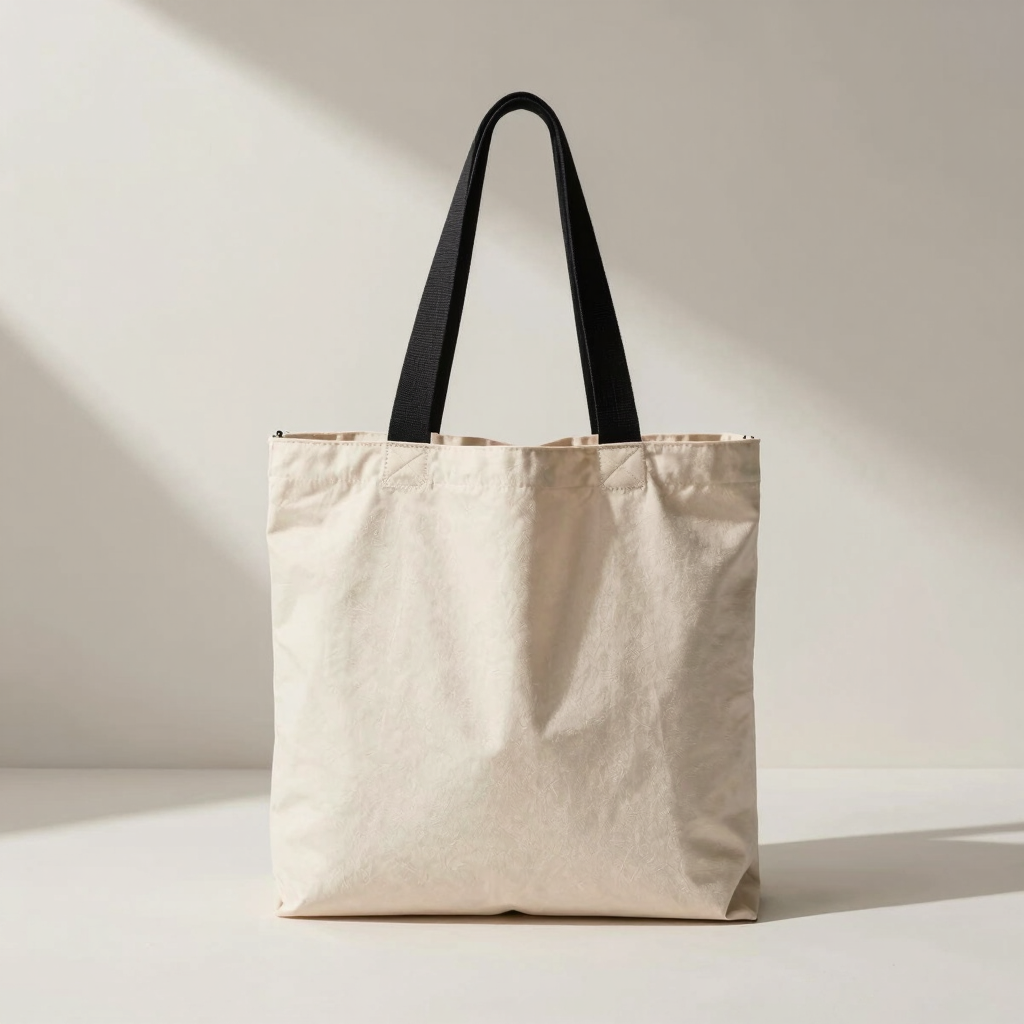 Structured Canvas Tote