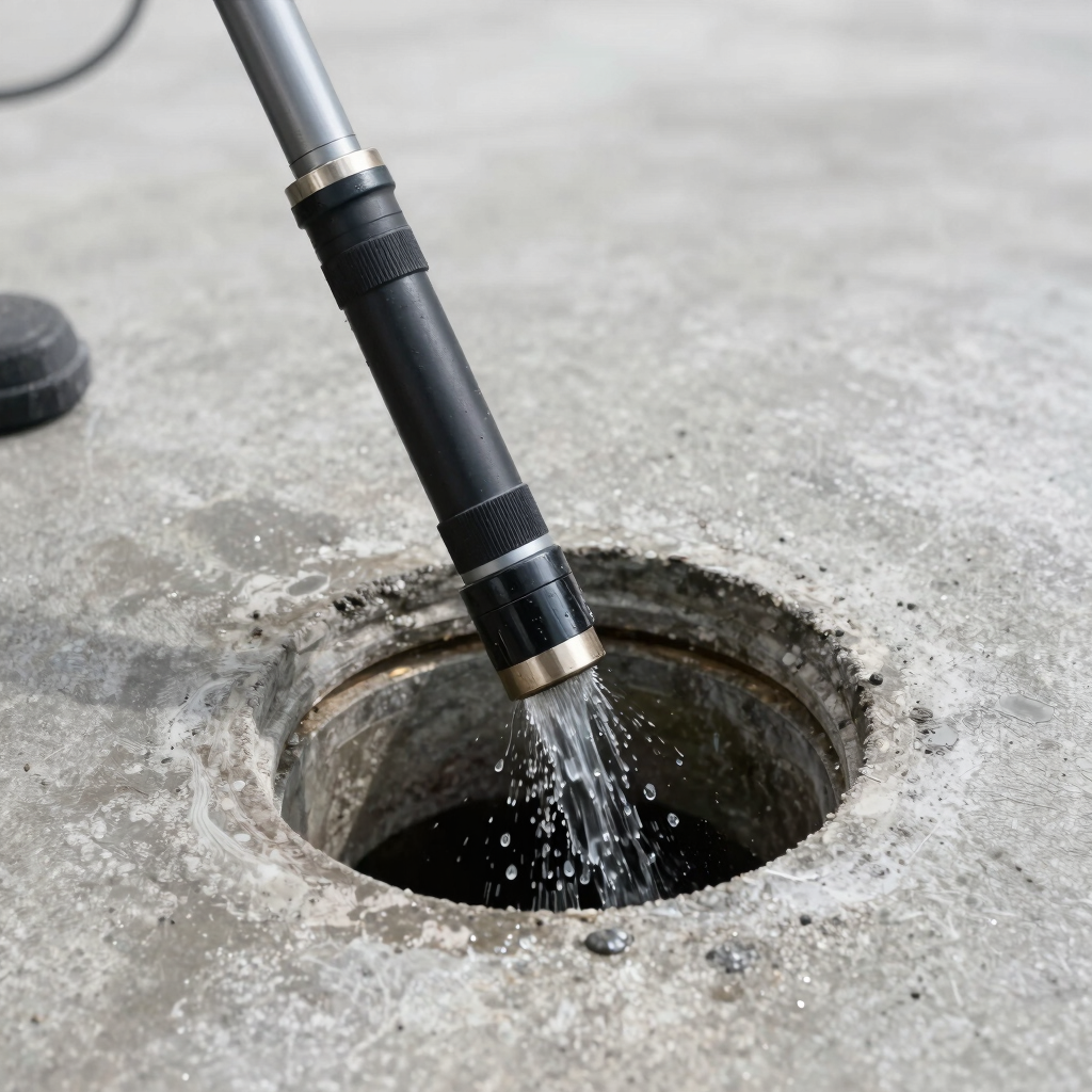 High-Pressure Drain Unblocking