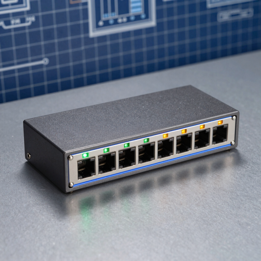 LinkStation 8-Port PoE Switch
