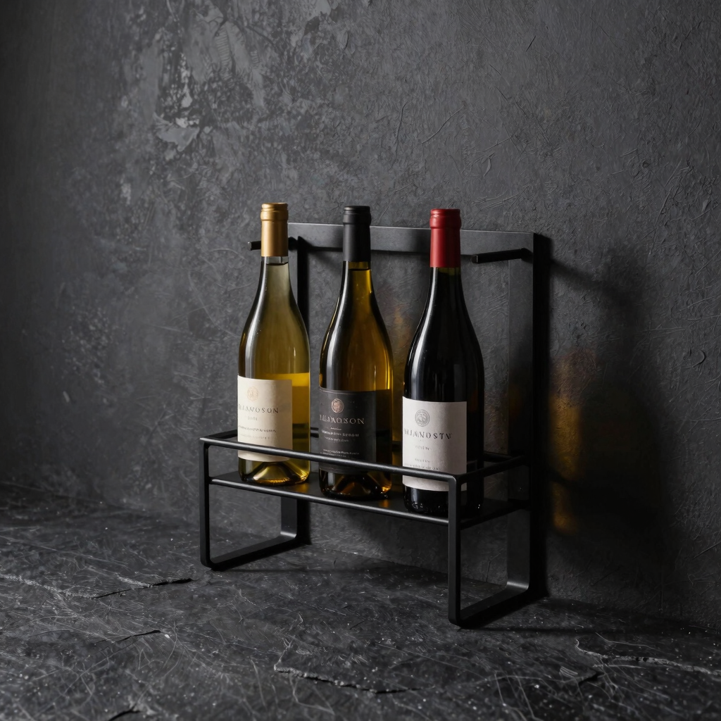 The Bowery Single-Row Wine Rail