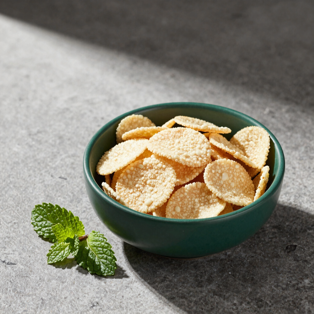 Roasted Jowar Mint Chips