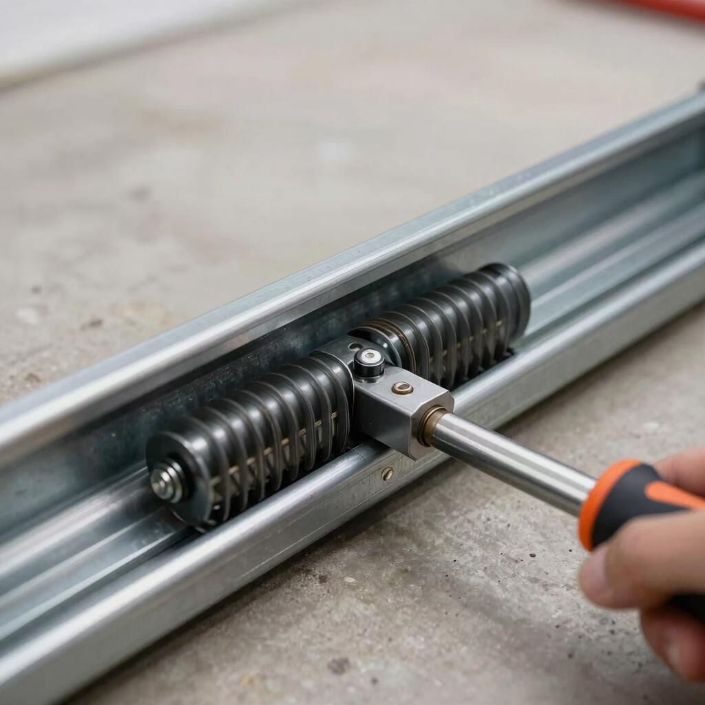 Off-Track Garage Door Realignment