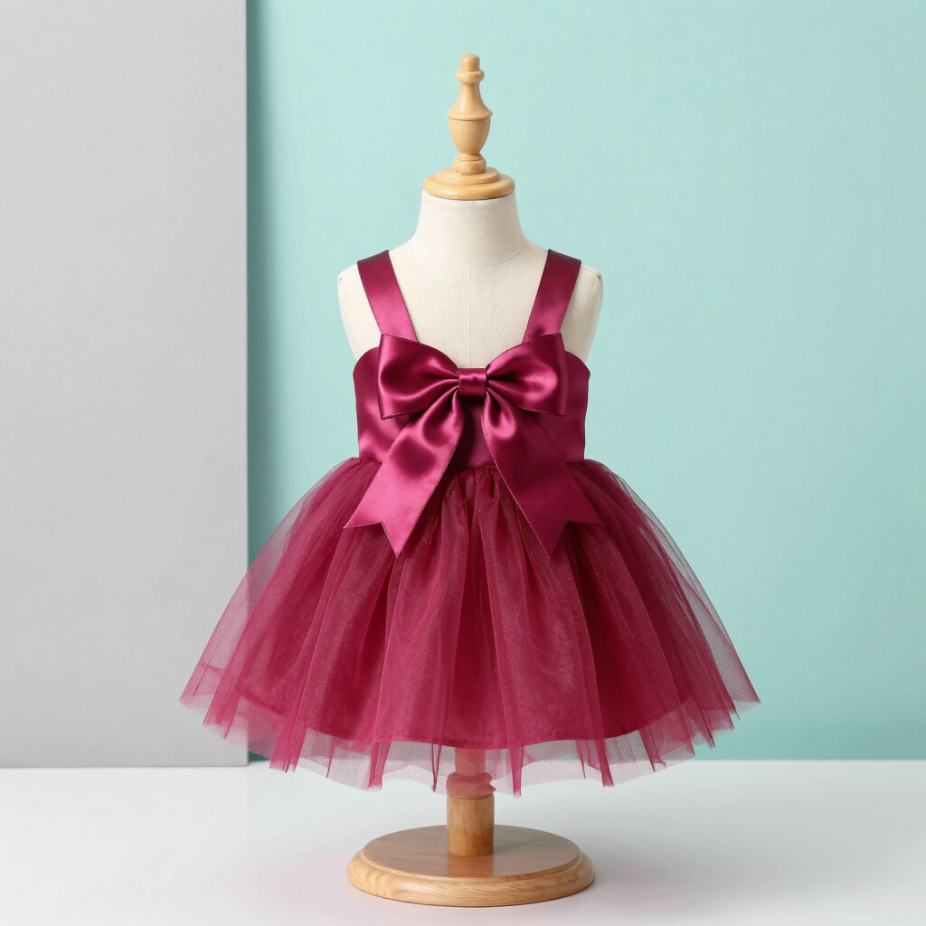Vestido de Gala Lola Magenta