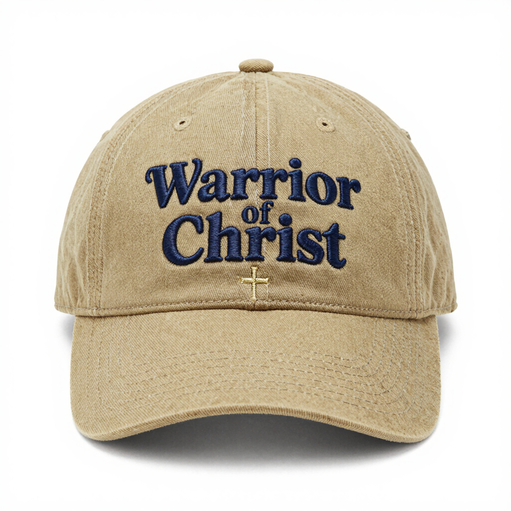 Warrior of Christ Dad Cap - Christian Apparel