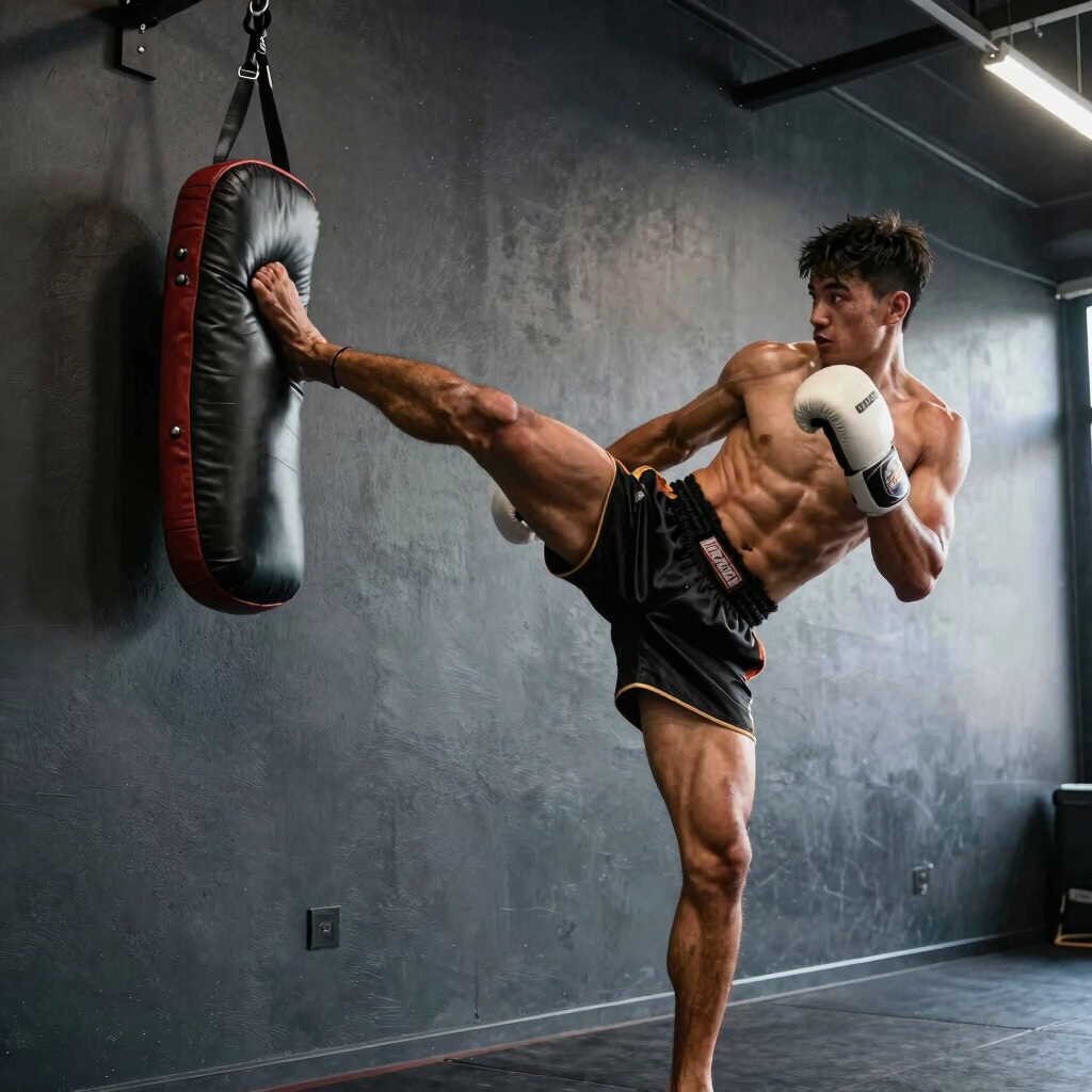 Muay Thai Pad Work