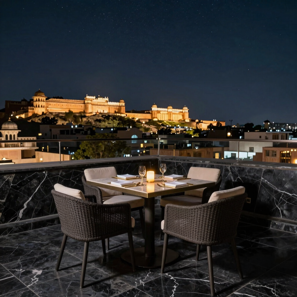 Private Rooftop Dinner & Folk Performance