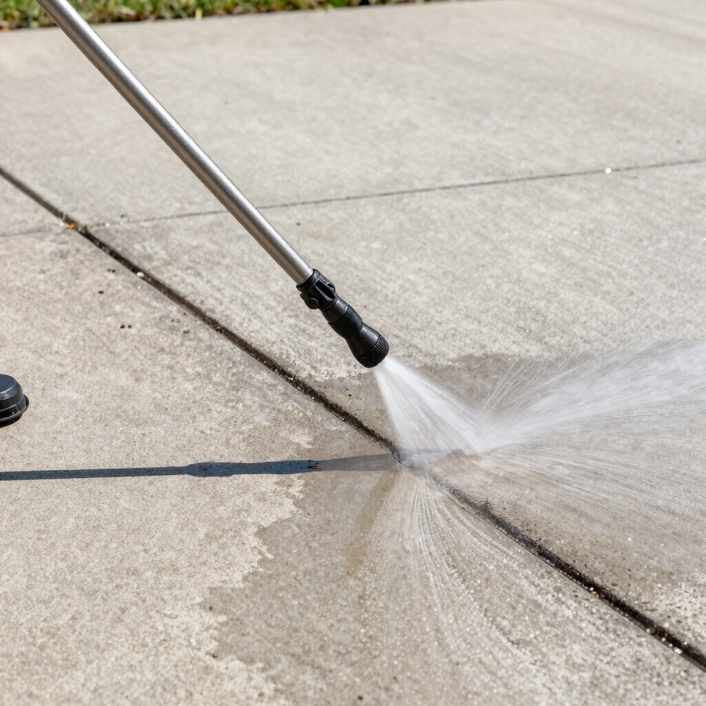 Driveway & Sidewalk Pressure Washing