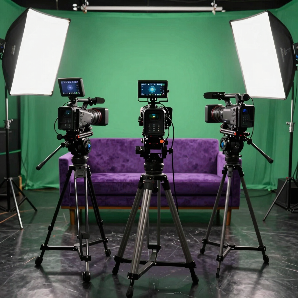 Virtual Event Broadcast Studio