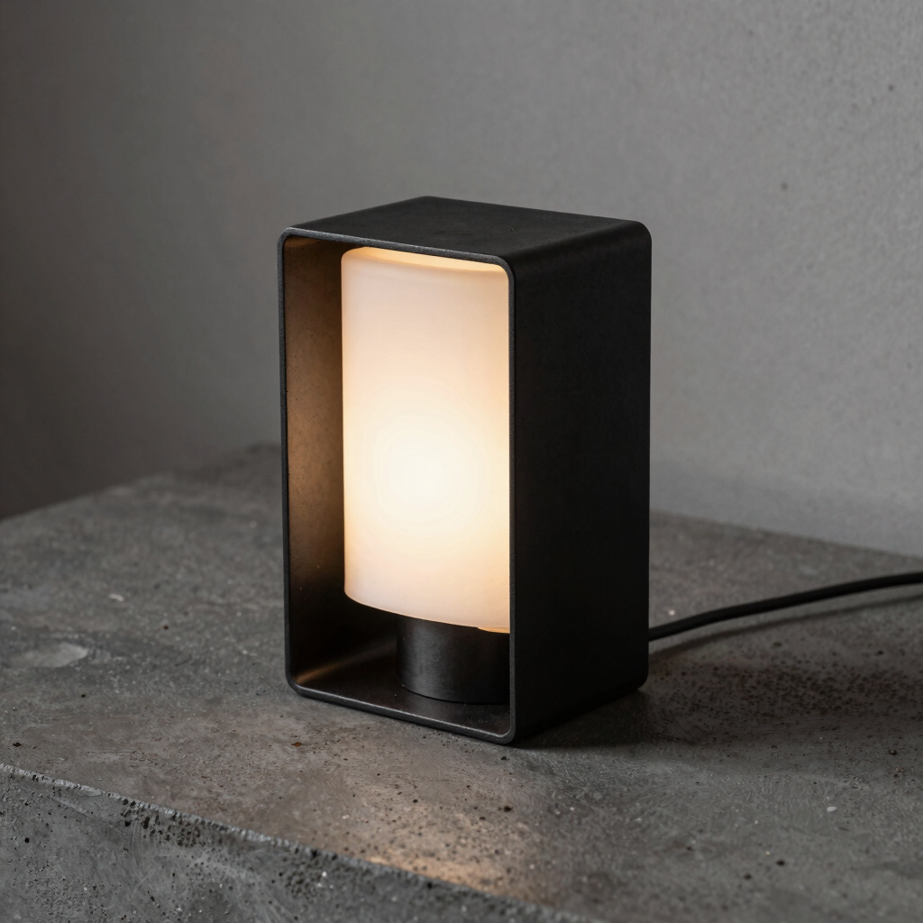 Obelisk Block Accent Lamp