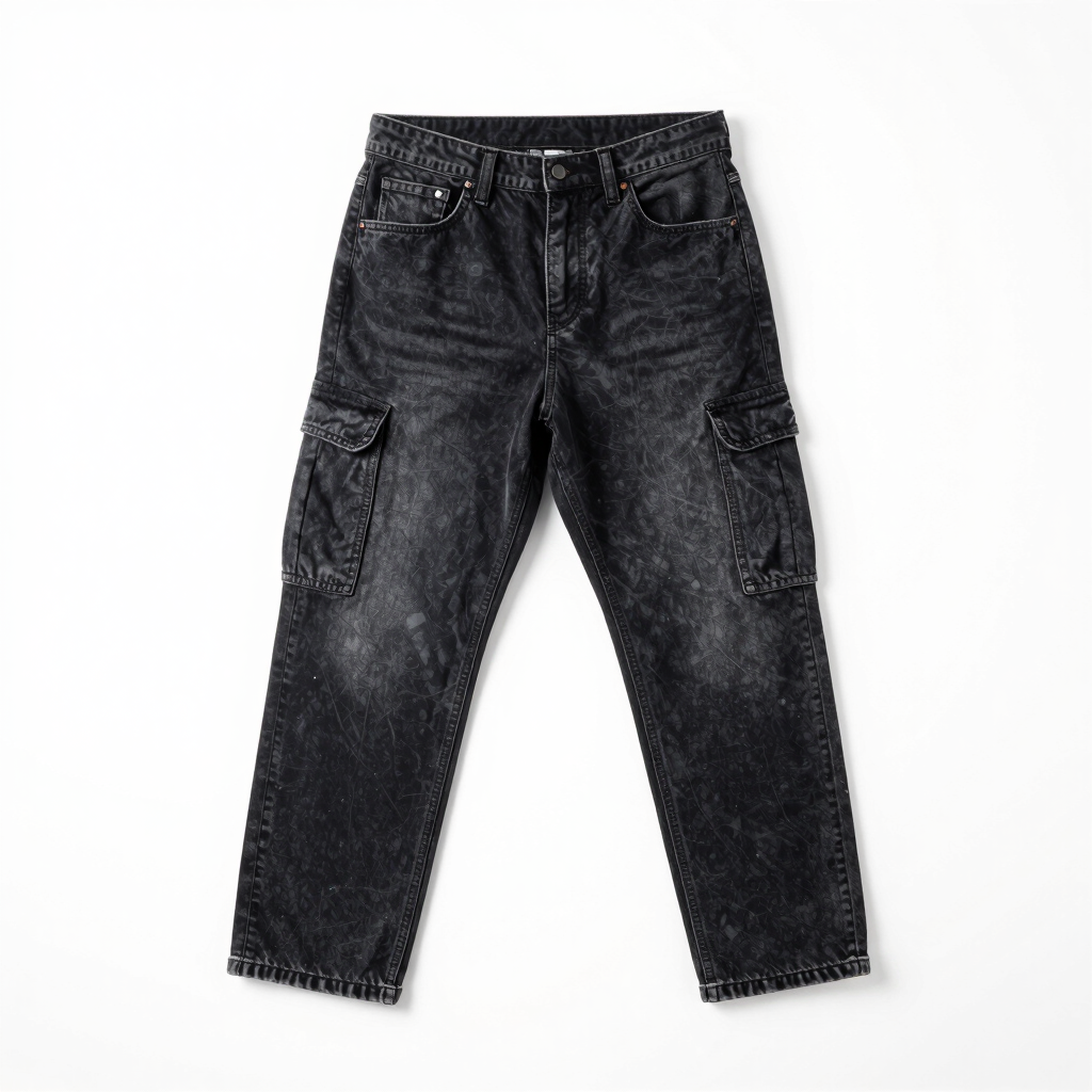 Multi-Pocket Cargo Jeans