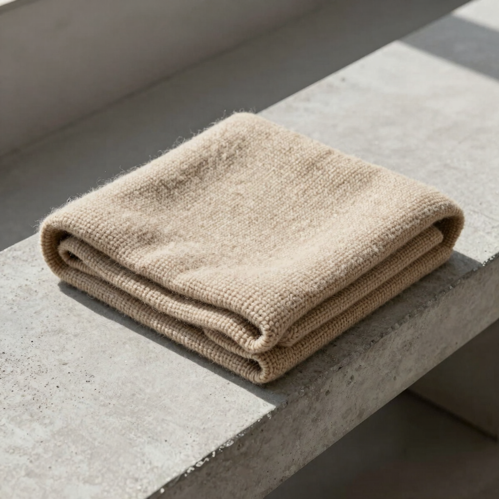 Bouclé Merino Desk Throw