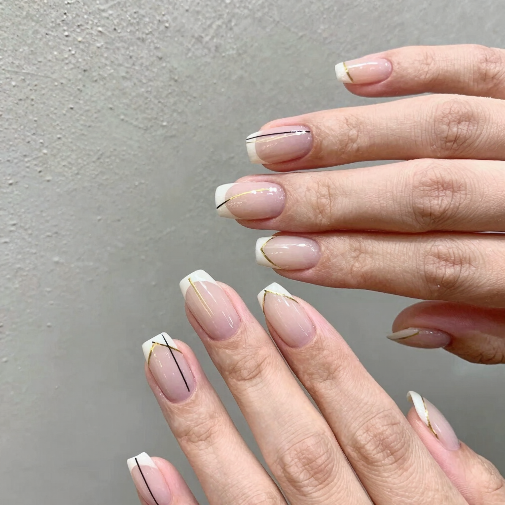 The Minimalist Nail Art Mani