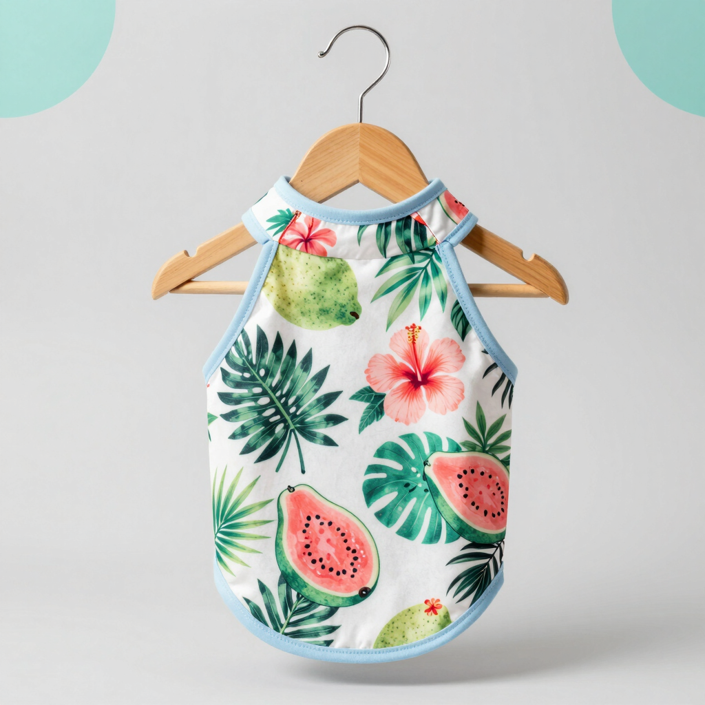 Camisa Playera Guayaba Tropical
