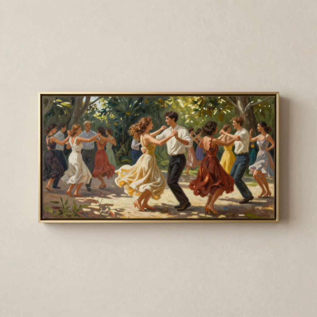 Pierre-Auguste Renoir - La Galette Horizon Canvas