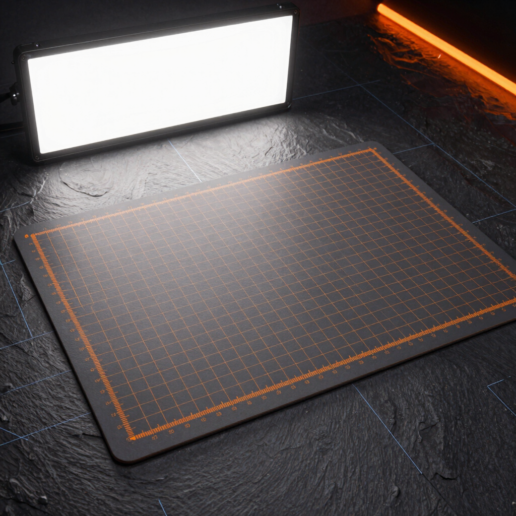 Tactical Cutting Mat - Slate & Orange