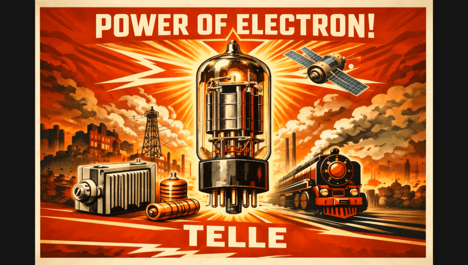TELLE Power of Electron science fiction novel cover 2026