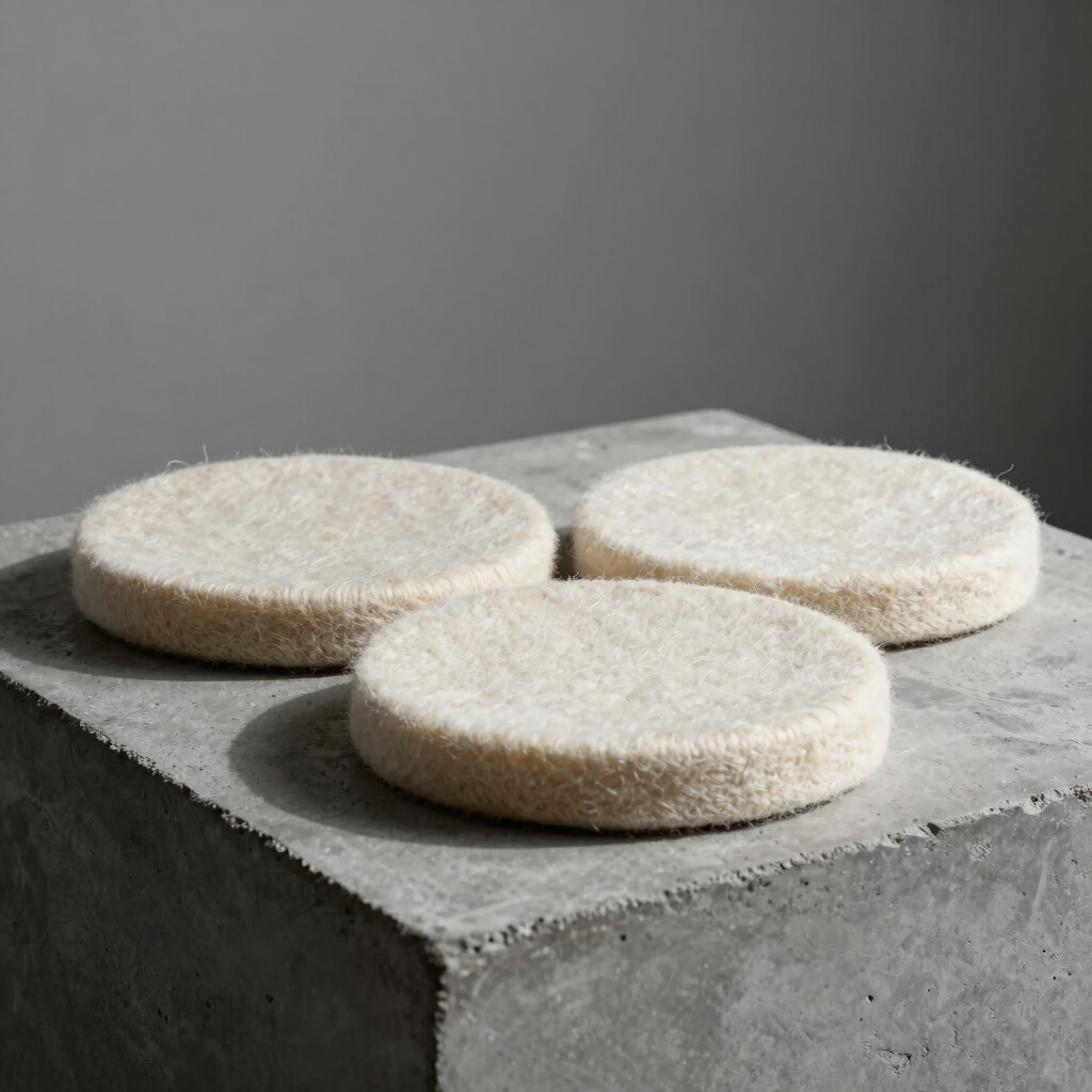 Pressed Wool Polishing Pads