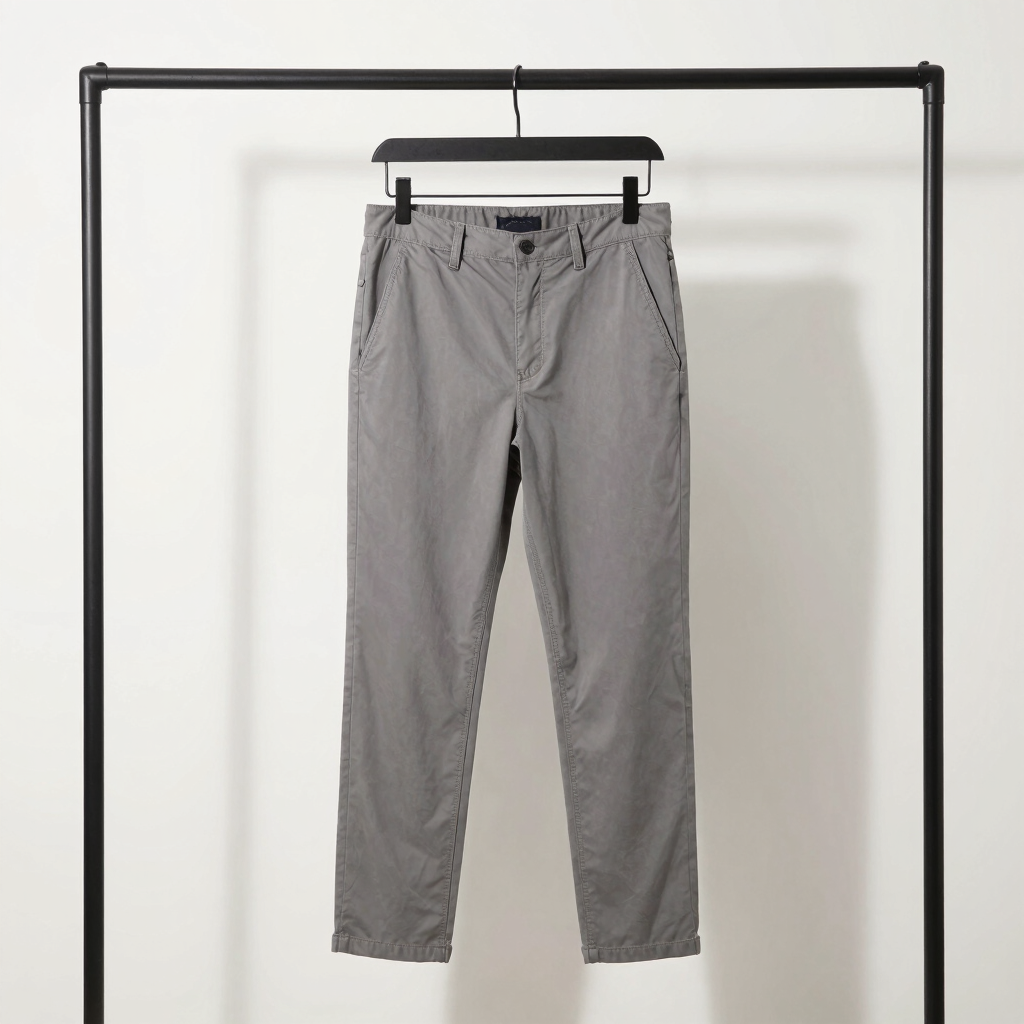 Shadow Grey Tailored Chinos