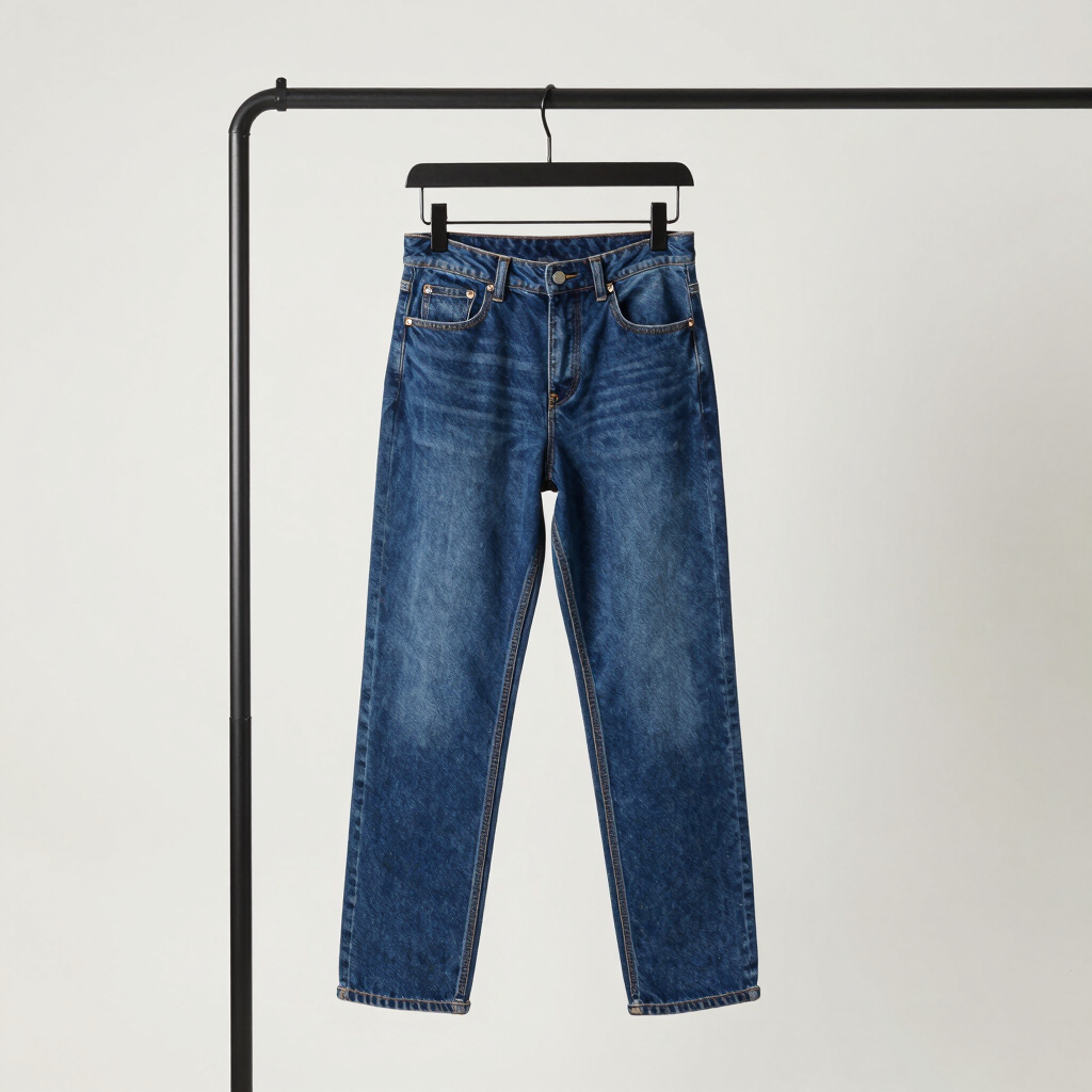 Dark Raw Indigo Jeans