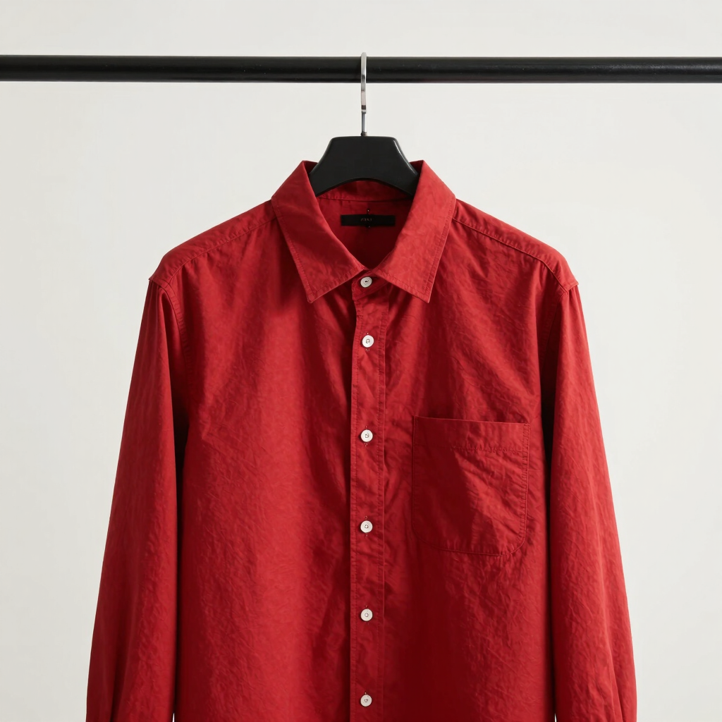 Scarlet Accent Poplin Shirt