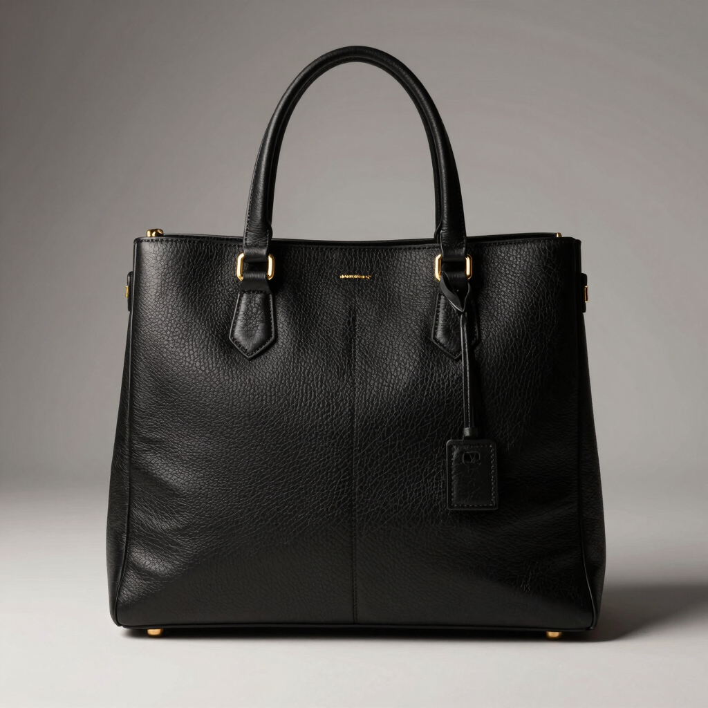 Fifth Avenue Leather Tote