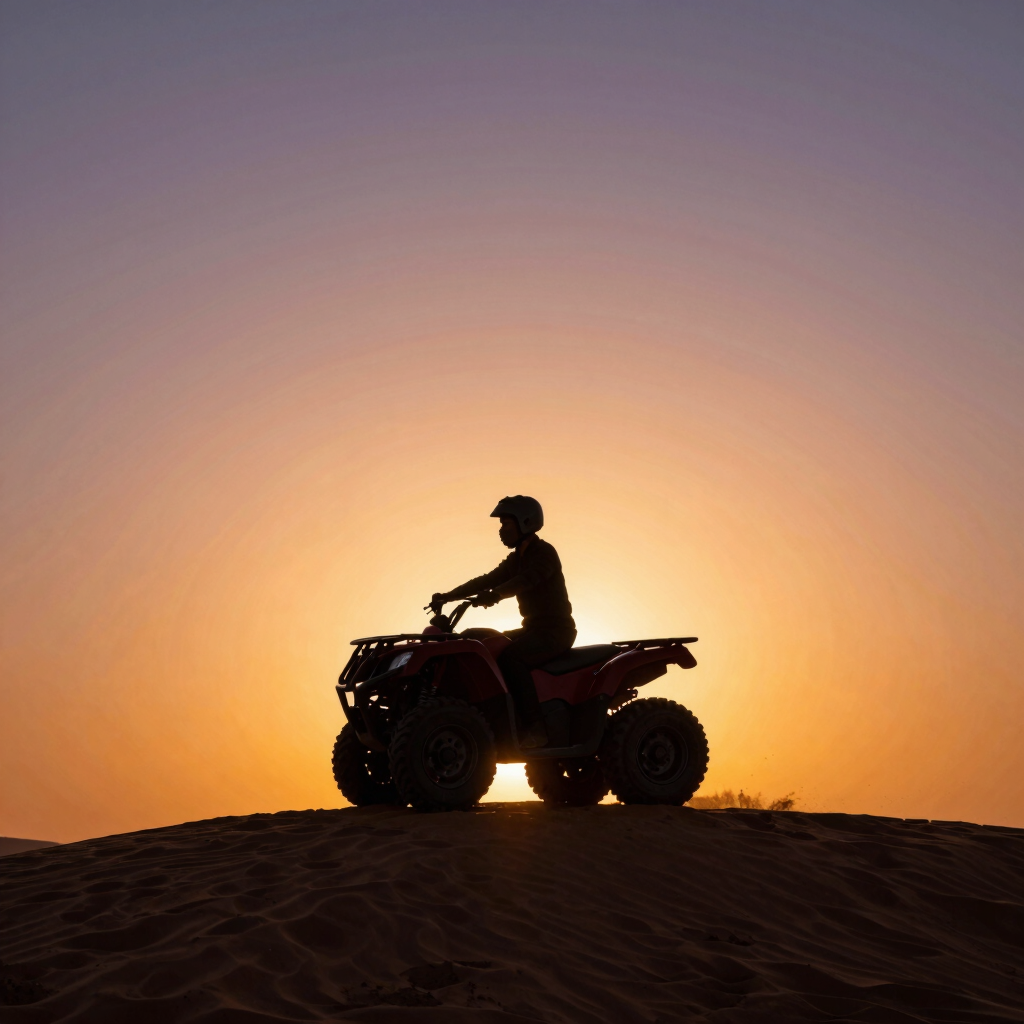 Sunset Saharan Dune Raid