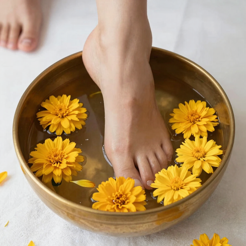 The Sand & Gold Pedicure