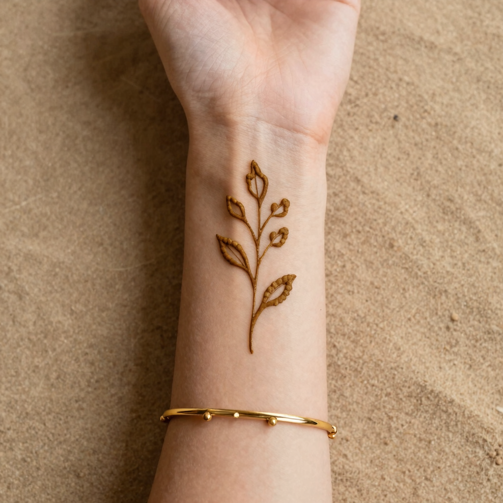 Minimalist Henna Accents