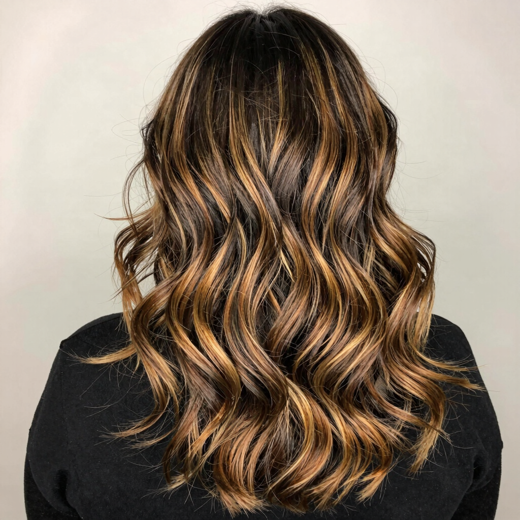 Sunkissed Balayage and Blowout